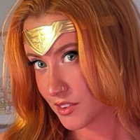 Wonder Woman Cosplay Nøgen